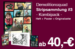Demolitionsquad Comicstrip-Sammelheft #03 - Kombipack