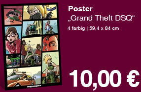 Grand Theft DSQ - Poster