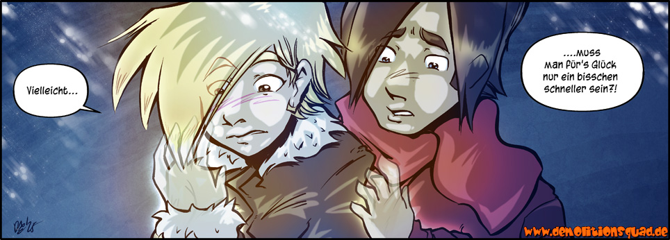 Frohes Fest!, Manga Zeichen Adventskalender 24, Armer Geddon | Eine DSQ Weihnachtsgeschichte - Kapitel 7 (80) 